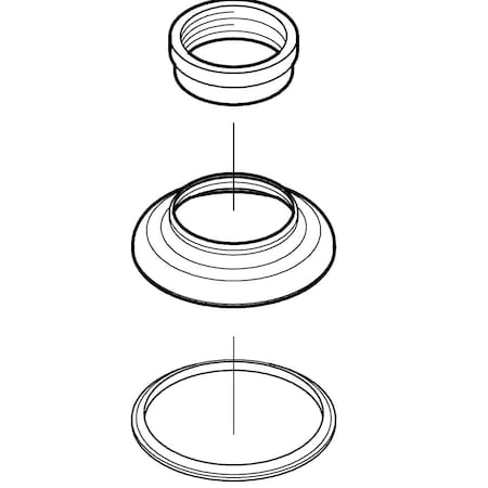 Pfister Pfister Flange Kit Cobra Deco Cr 960-055A